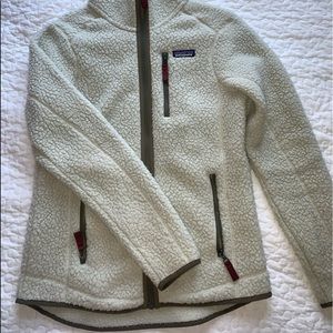 Women’s Medium Patagonia Retro Pile Hoodie in Pelican